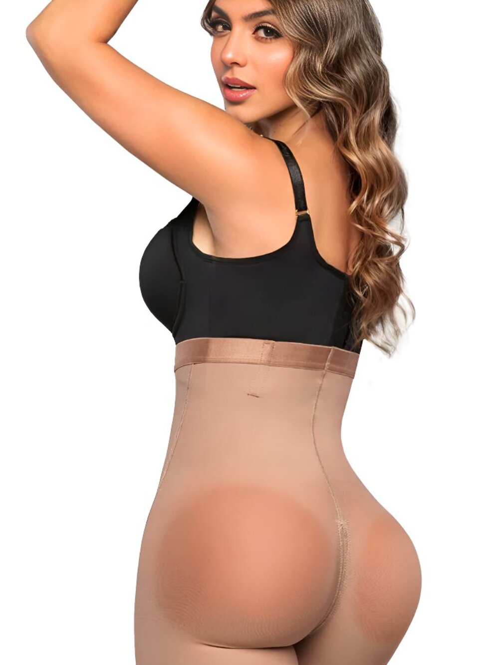 Fajas Colombianas High/Low Ab Compression Shapewear Invisible Panty Stagmi Small